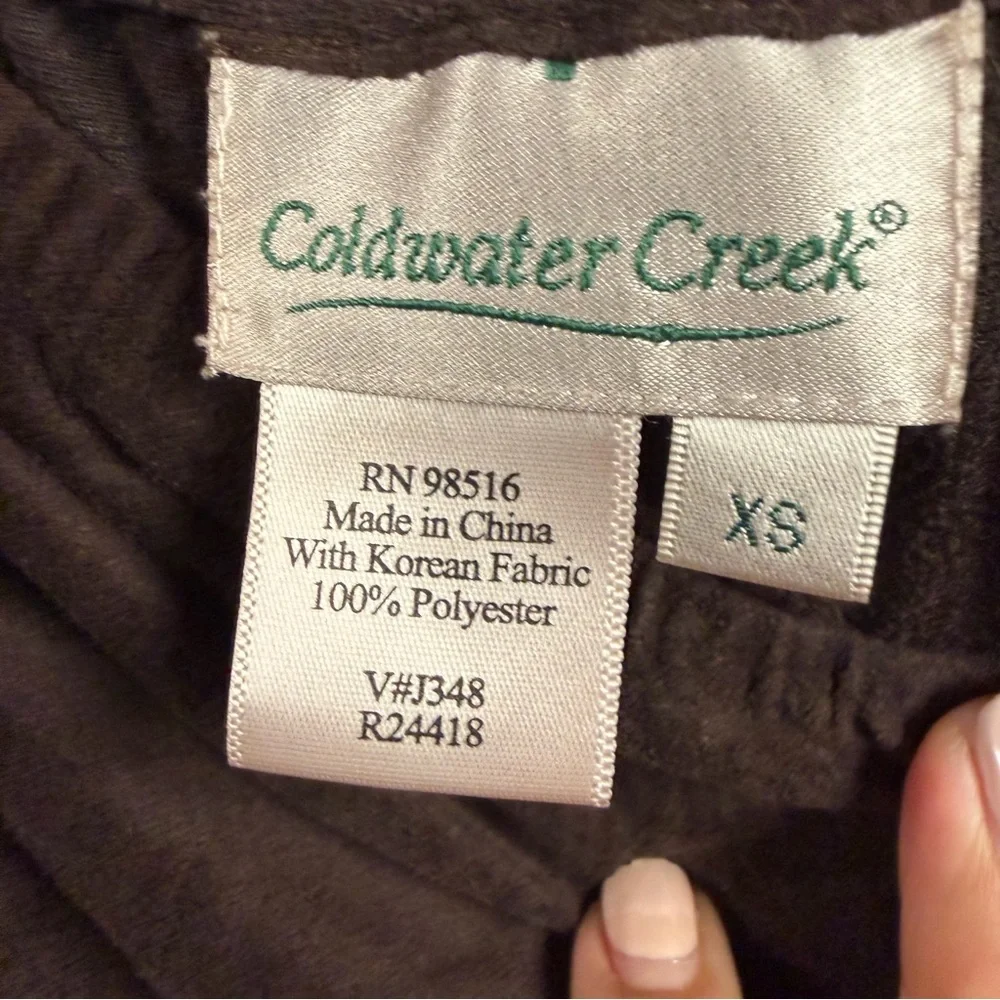 Coldwater Creek  Brown Tiered Skirt - Picture 3 of 4